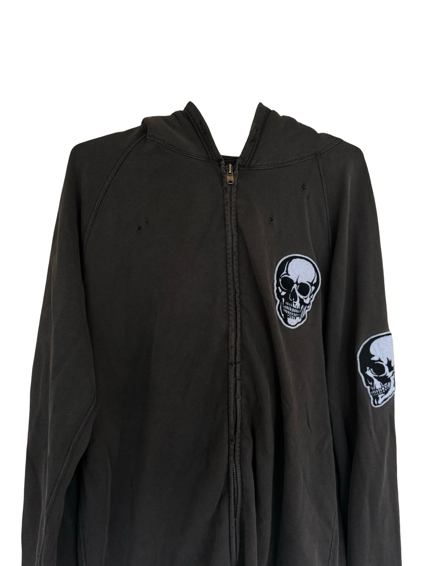 Number Nine Skull Hoodie 04'