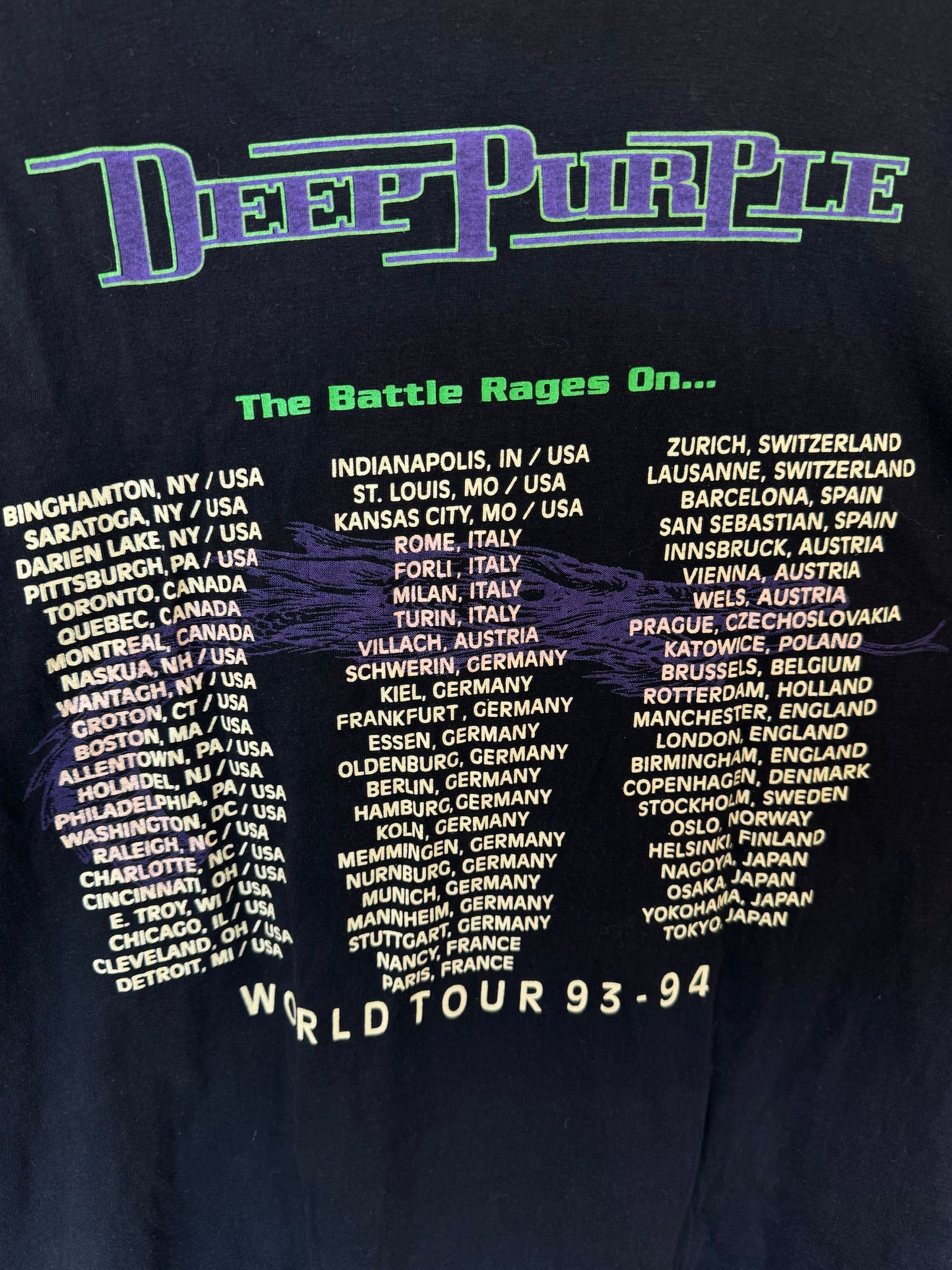 Deep Purple World Tour 1993