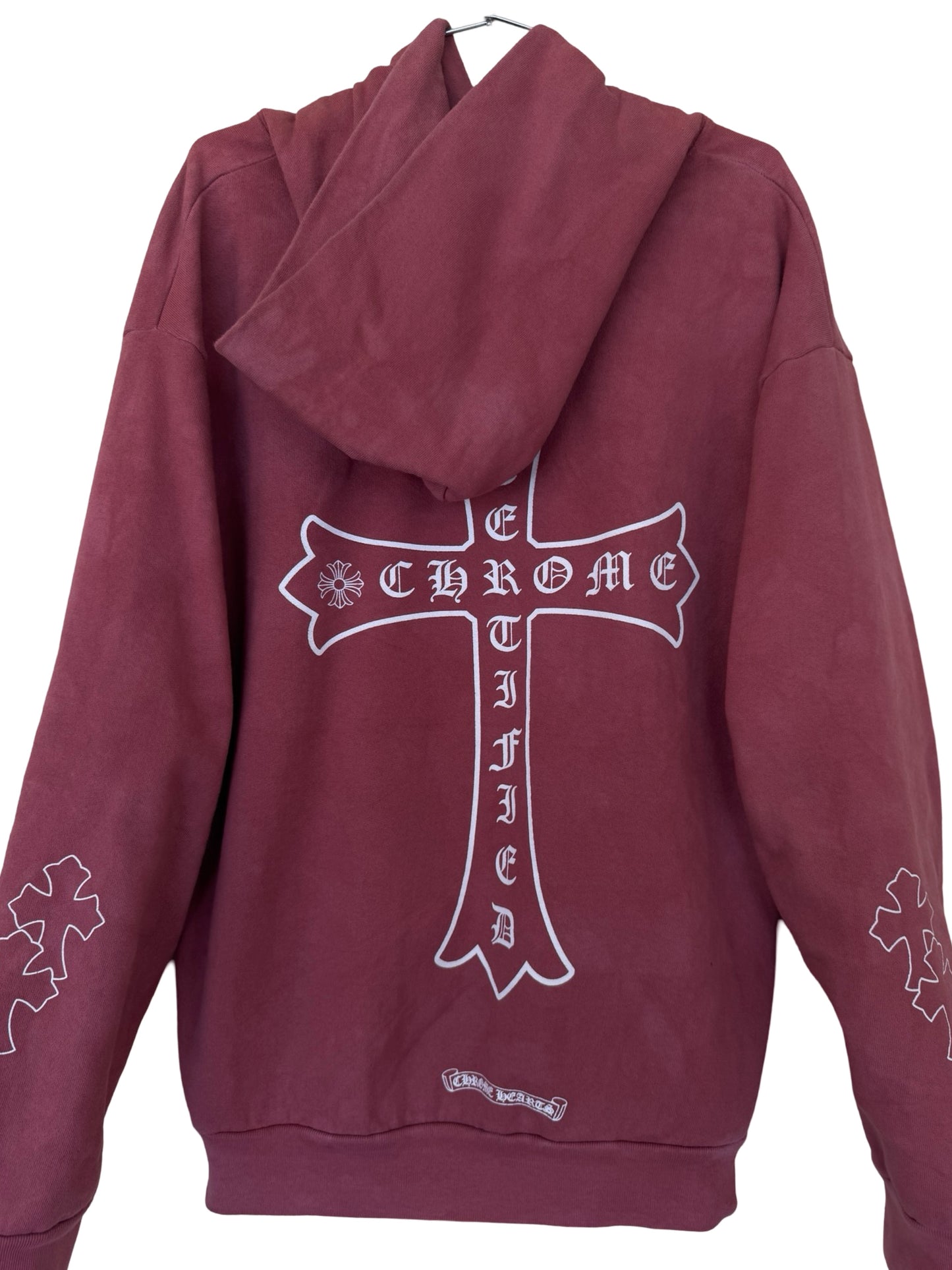 Chrome Hearts Red CLB Friends and Family Exclusive Hoodie