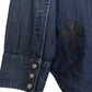 CH Levis Dark Blue Denim Shirt With Patches