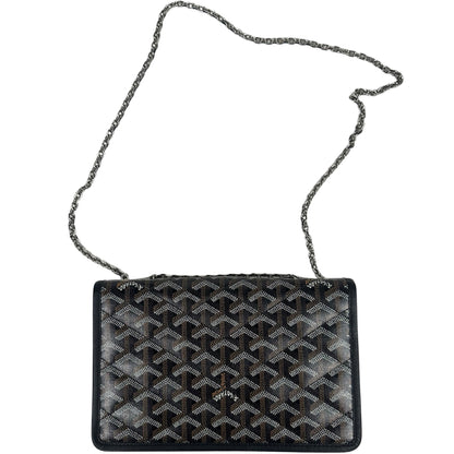 Goyard Alexandre III Bag Black Goyardine