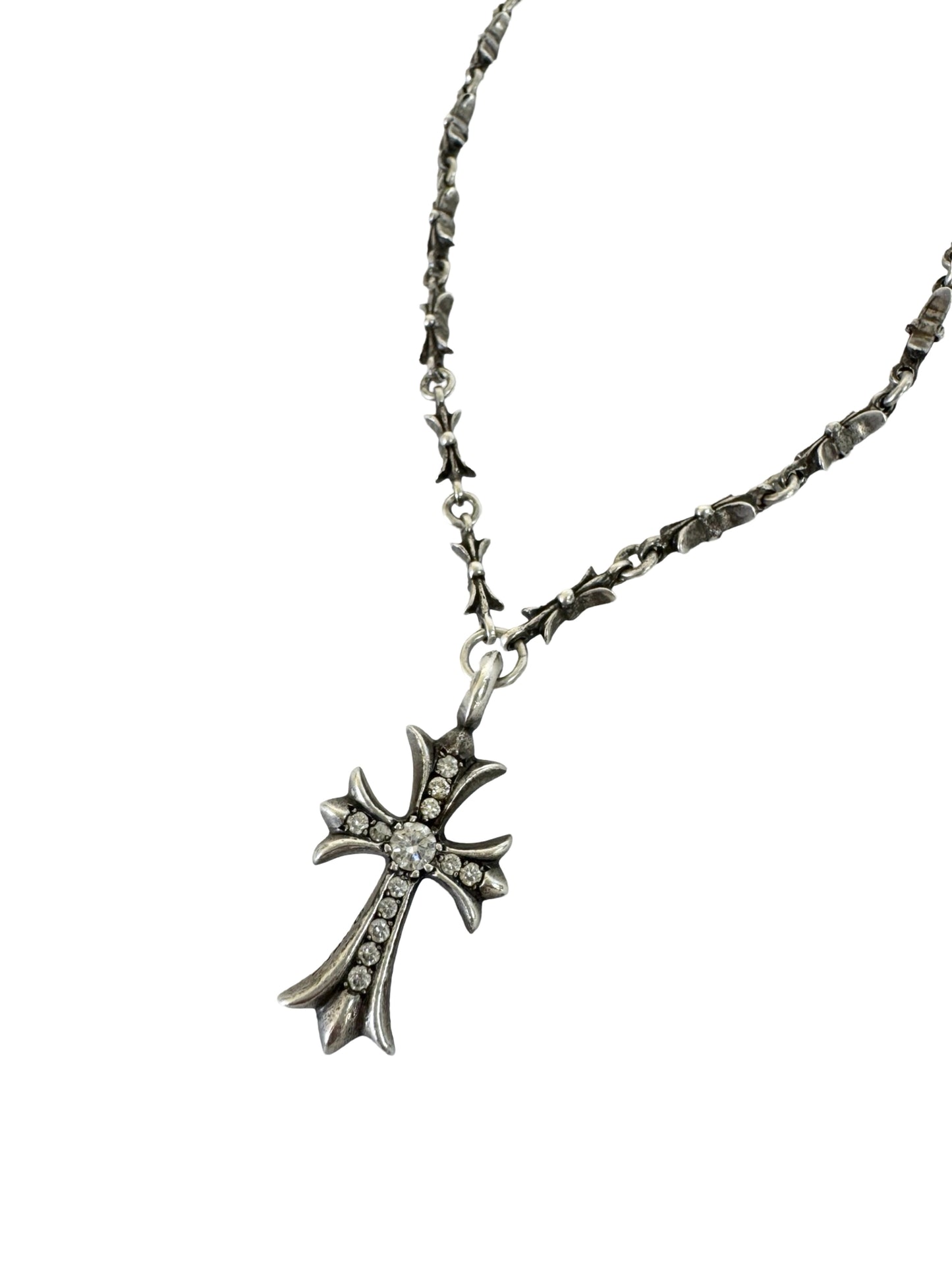 Chrome Hearts Diamond Tiny Cross