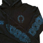 Chrome Hearts Blue Friends and Family Exclusive Hoodie