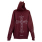 Chrome Hearts Red CLB Friends and Family Exclusive Hoodie