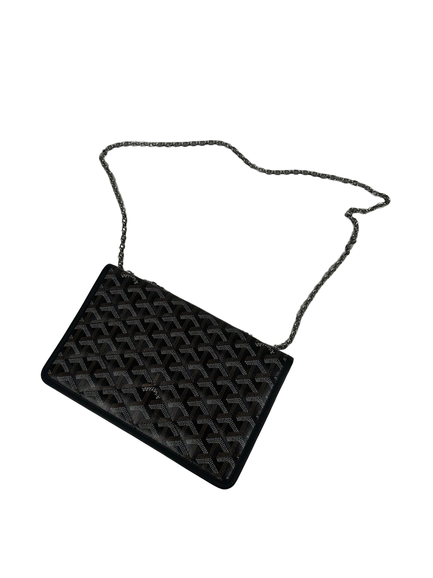 Goyard Alexandre III Bag Black Goyardine