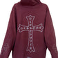 Chrome Hearts Red CLB Friends and Family Exclusive Hoodie