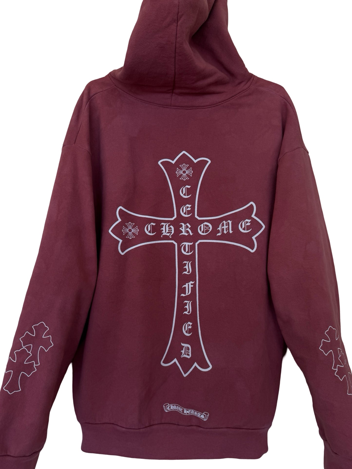 Chrome Hearts Red CLB Friends and Family Exclusive Hoodie