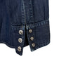 CH Levis Dark Blue Denim Shirt With Patches