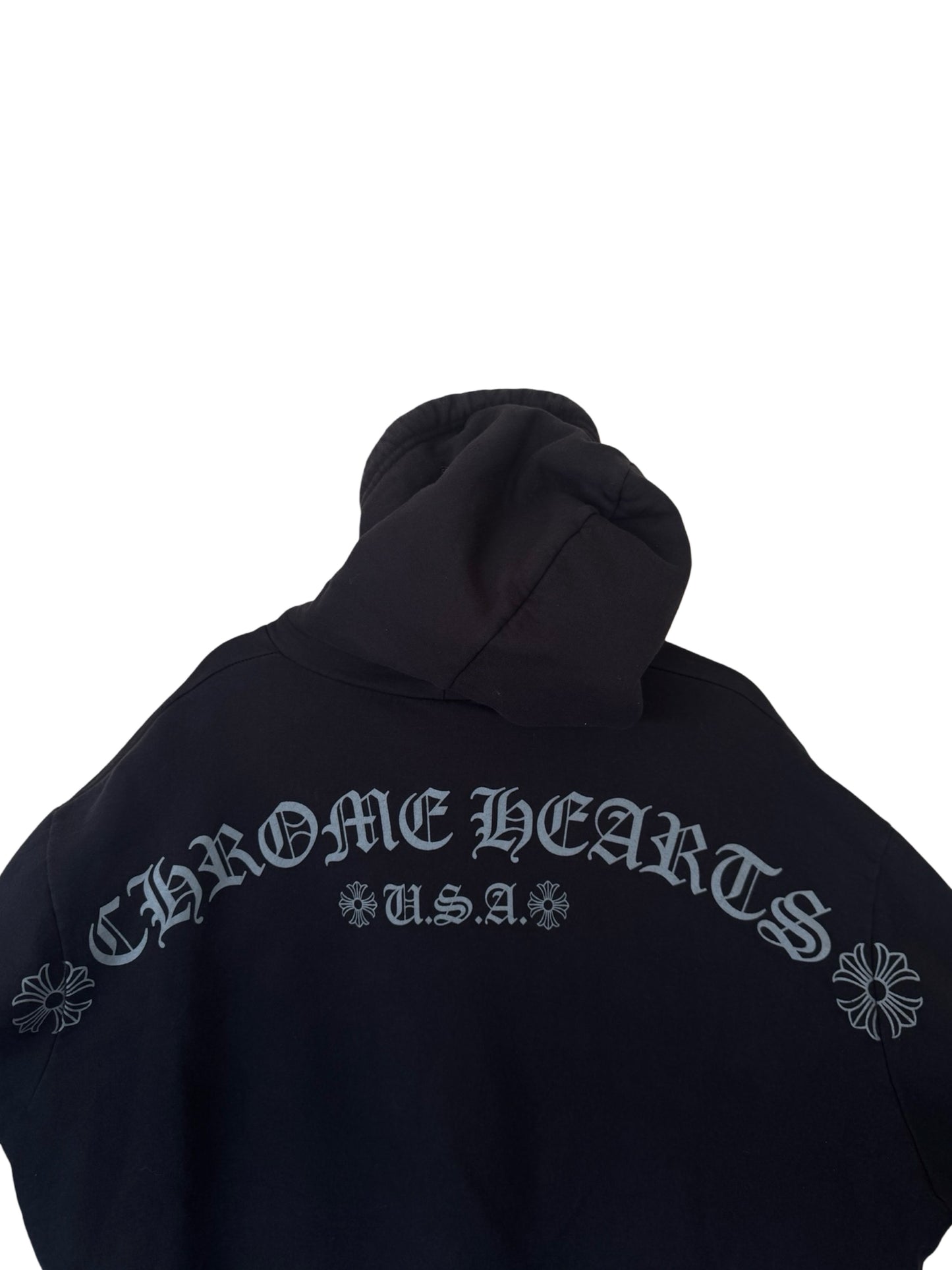 Chrome Hearts Gray Friends and Family Exclusive Hoodie