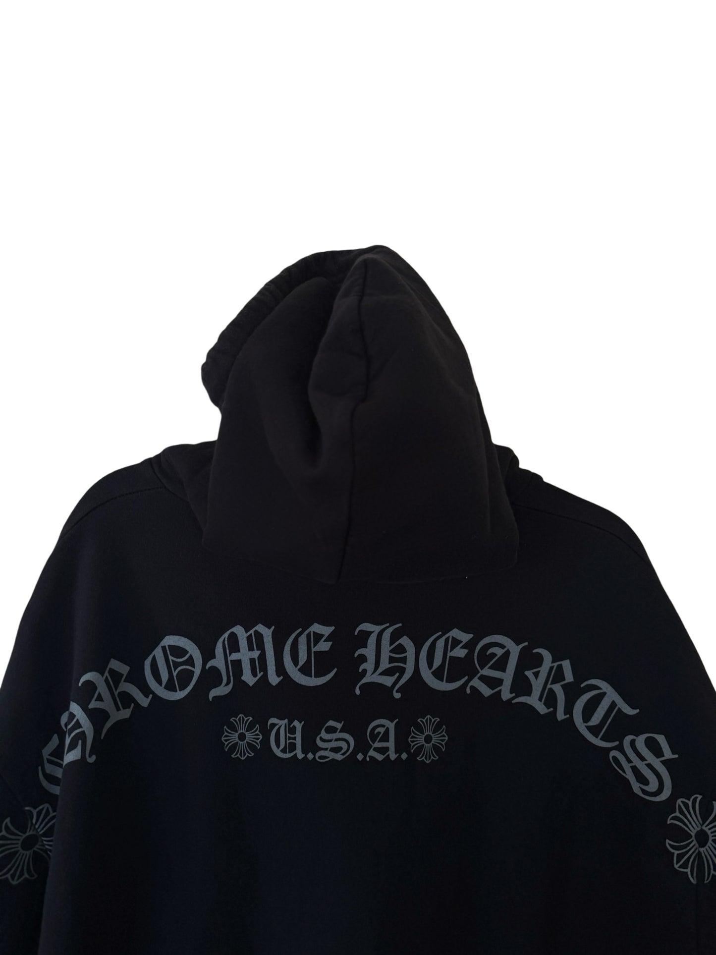 Chrome Hearts Gray Friends and Family Exclusive Hoodie