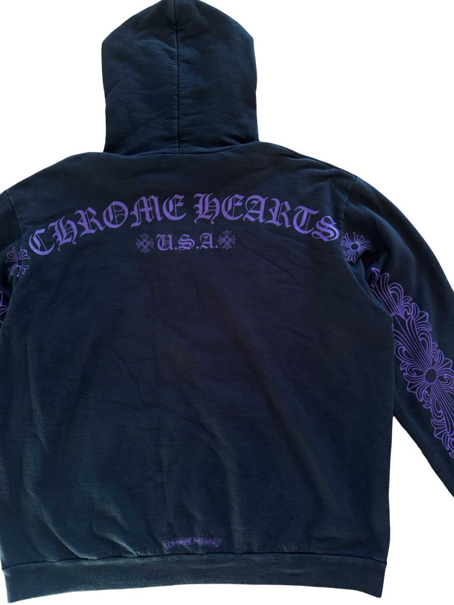 Chrome Hearts Purple Friends and Family Exclusive Hoodie