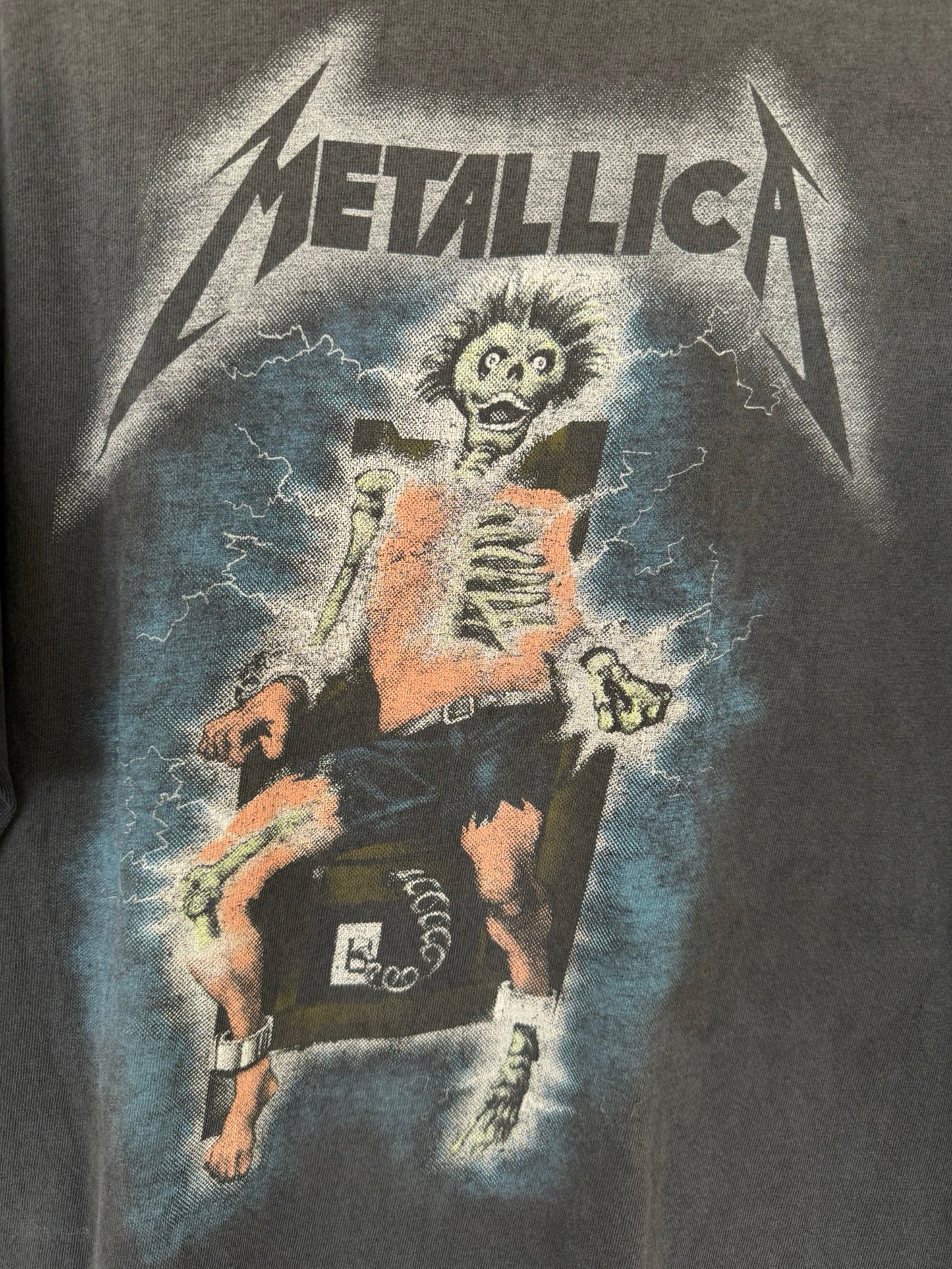 Metallica "Ride The Lightning" T-Shirt 1989