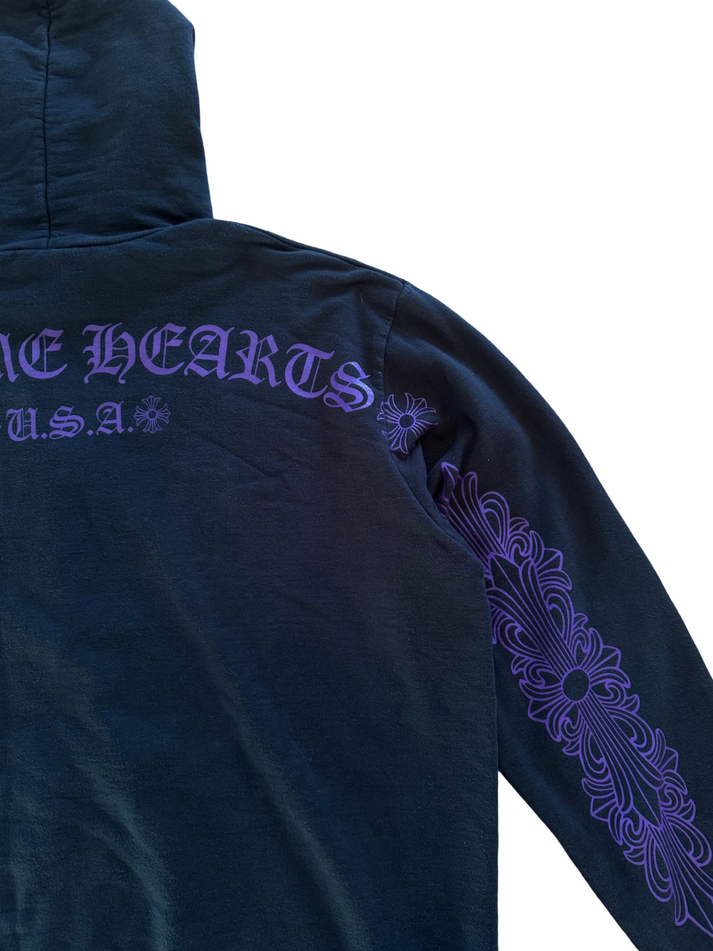 Chrome Hearts Purple Friends and Family Exclusive Hoodie