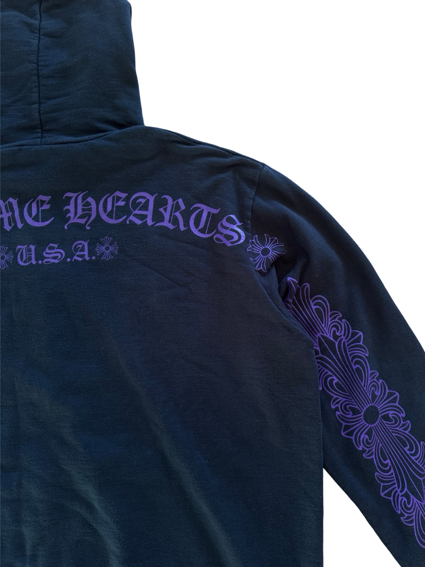 Chrome Hearts Purple Friends and Family Exclusive Hoodie