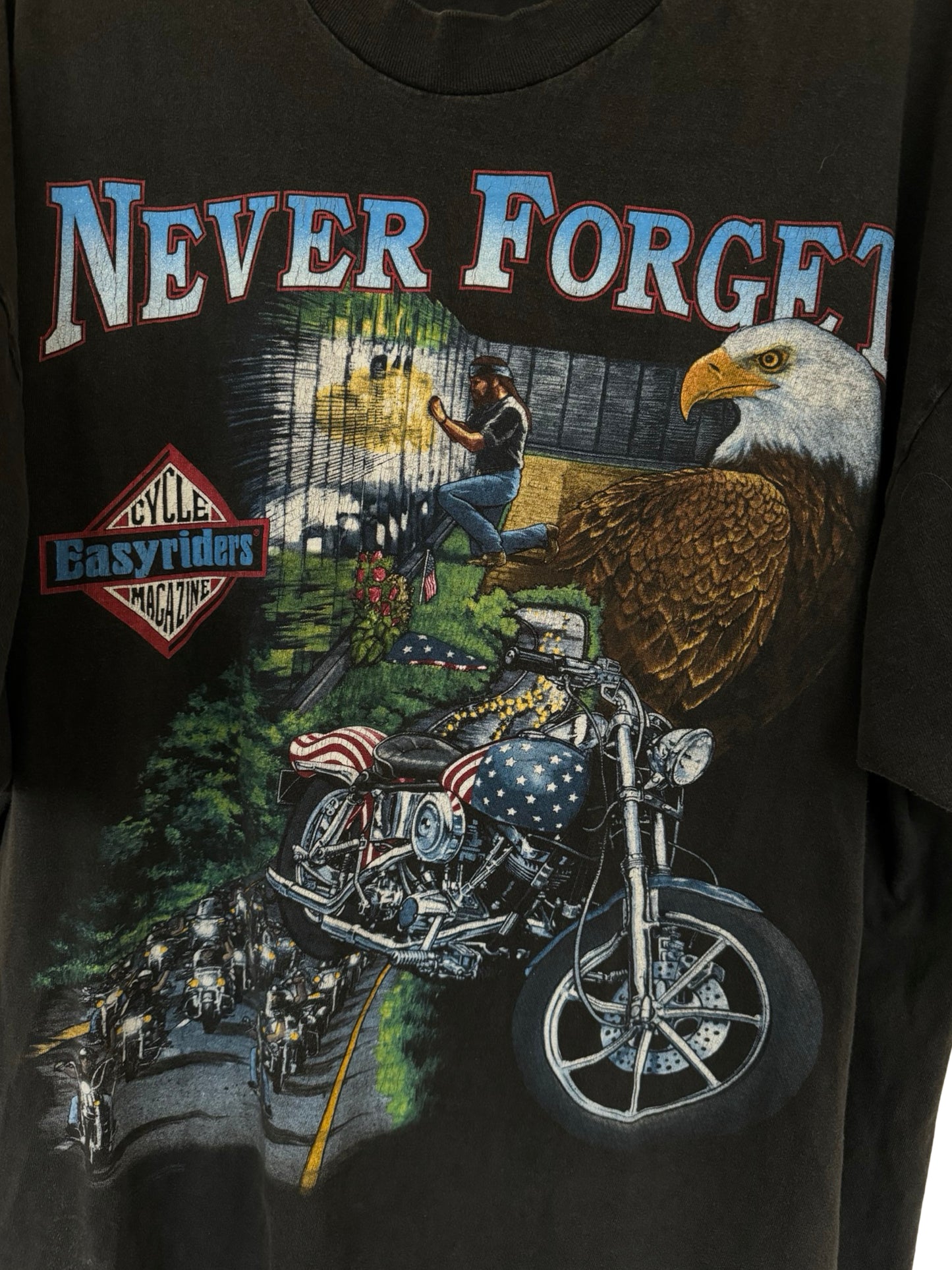 Never Forget Biker Tee