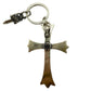 Cross Keychain With Dagger Pendant