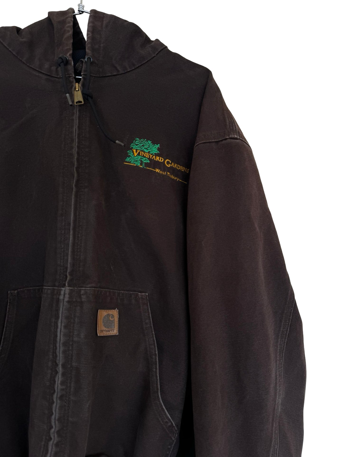 Vintage Carhartt Vineyard Gardens Hooded Jacket