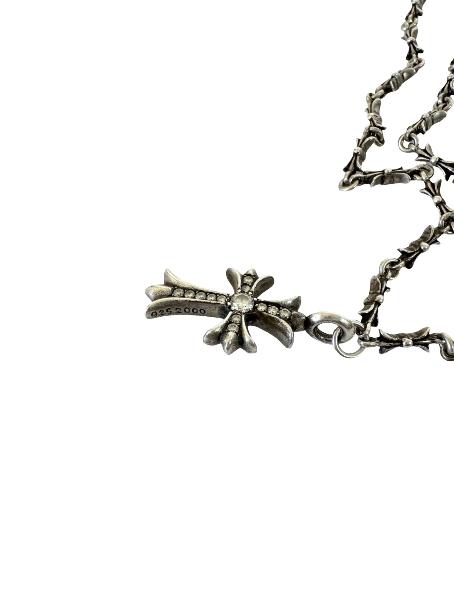 Chrome Hearts Diamond Tiny Cross