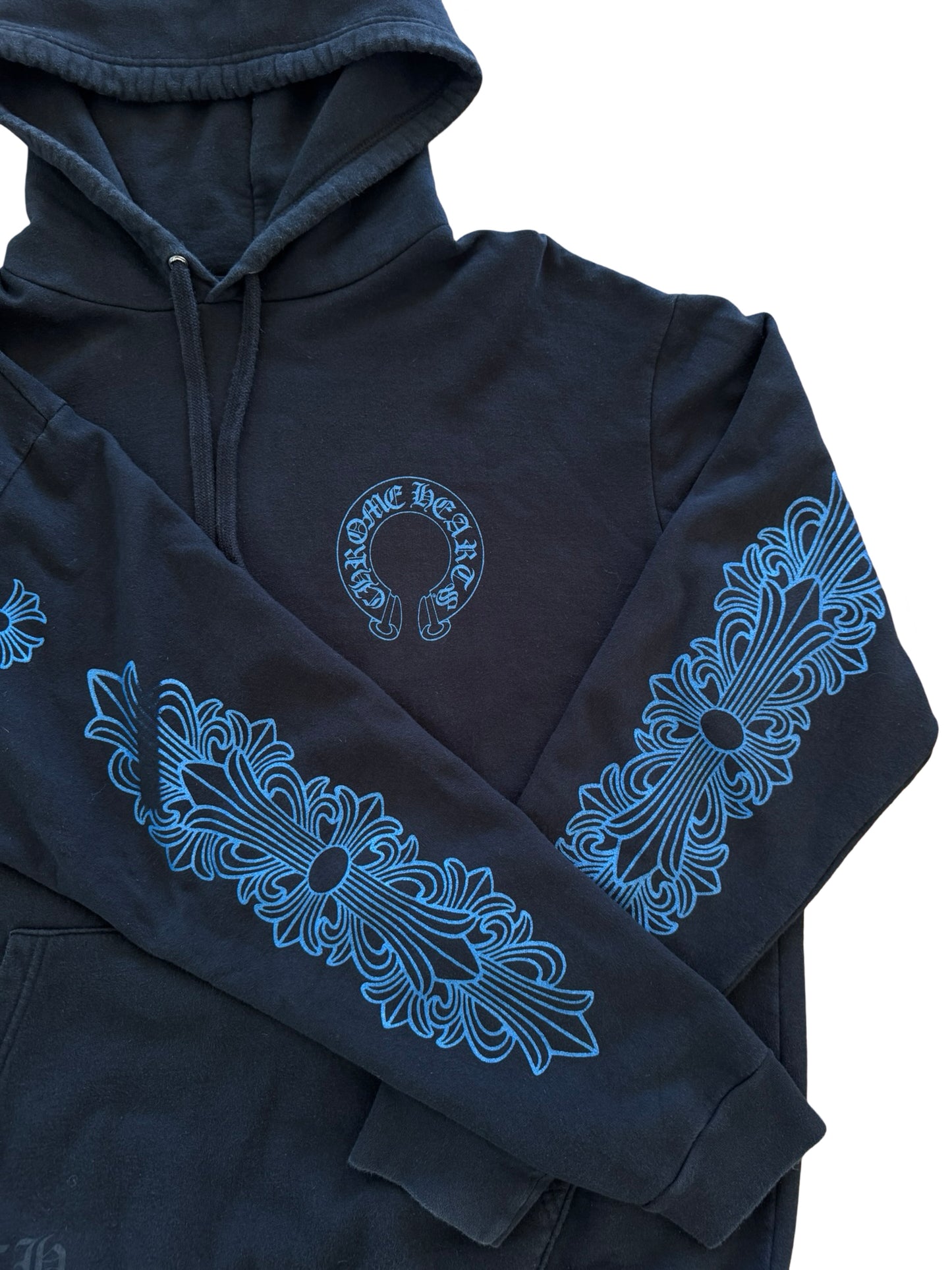 Chrome Hearts Blue Friends and Family Exclusive Hoodie