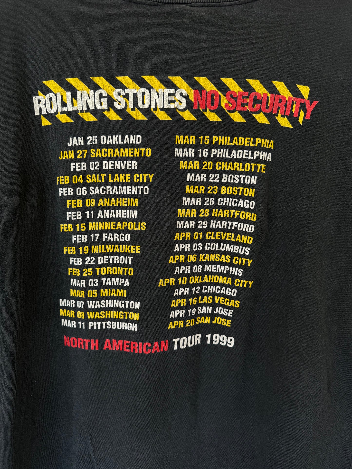 Rolling Stones No Security 1999 Tour