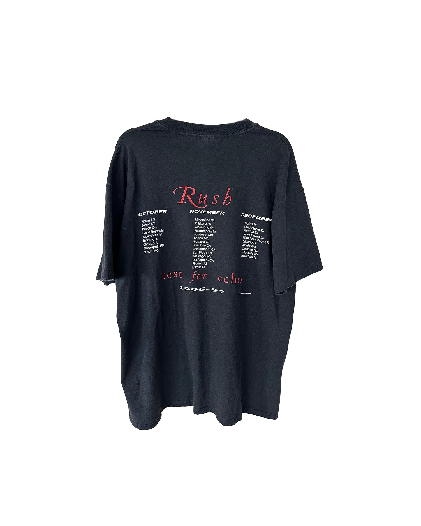 VINTAGE RUSH TEST FOR ECHO TOUR TEE