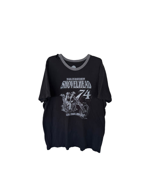 Harley Shovelhead Thrashed Tee