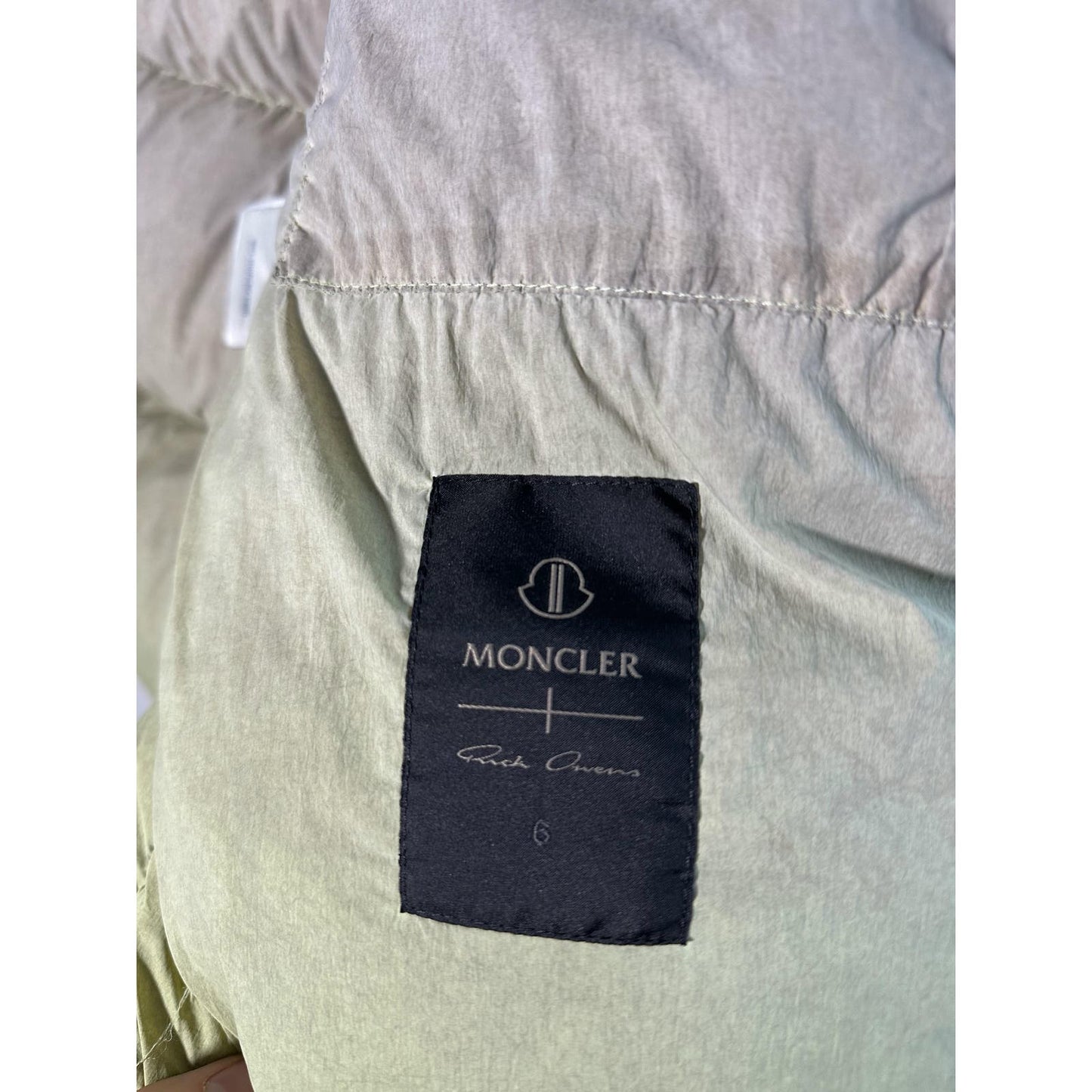 Rick Owens + Moncler Acid Degrade Cyclopic Jacket (Size 2)