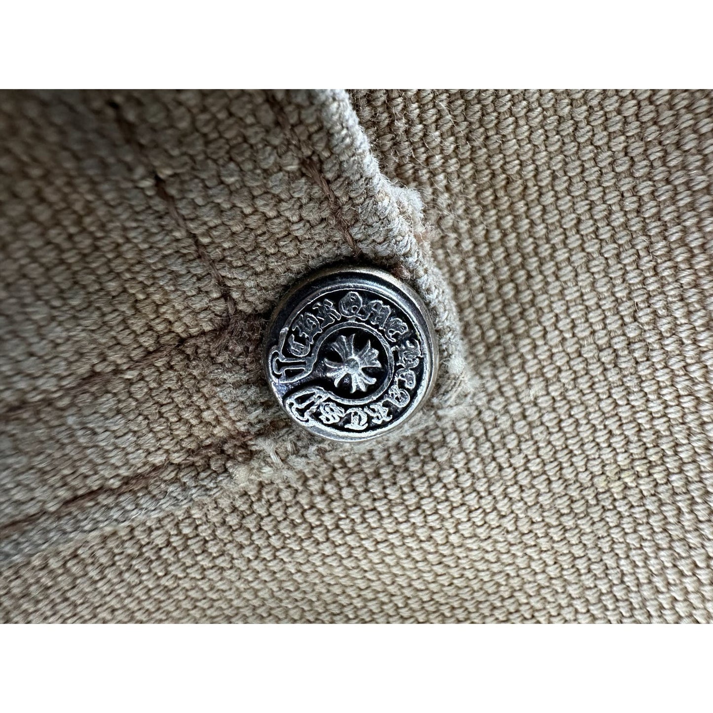 CHROME HEARTS x GALLERY DEPT CAMO PATCH SEX RECORDS PANTS