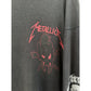 METALLICA SUN FADED BLACK VINTAGE LONG SLEEVE T-SHIRT SCREEN STARS