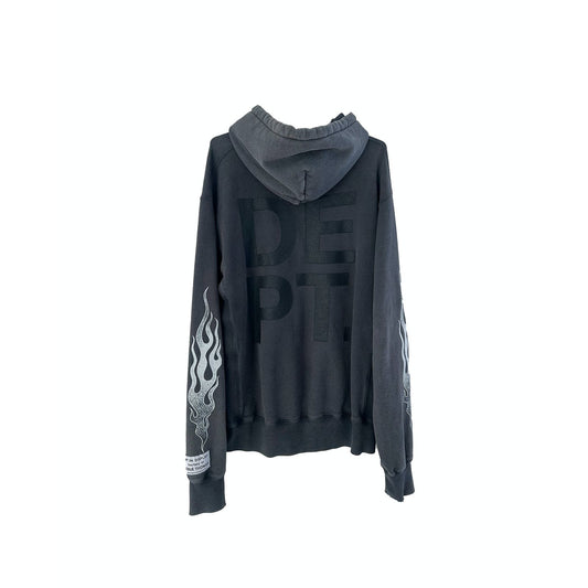 Gallery Dept Flame Sleeve Hoodie