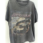 CHICAGO BULLS 3 PEAT RAP TEE FADED GREY INSANE!