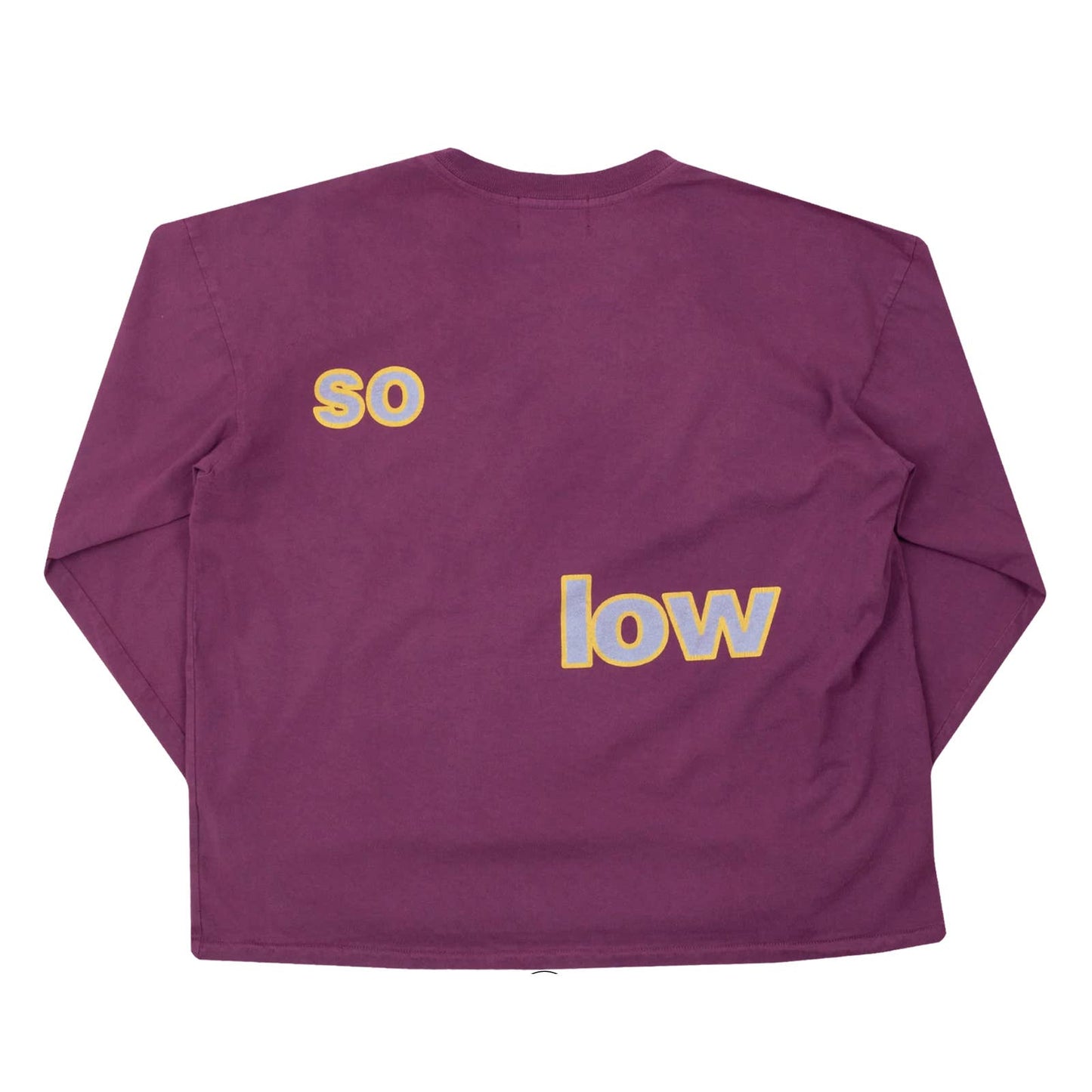 ENFANTS RICHES DEPRIMES SO LOW PURPLE LONG SLEEVE XL