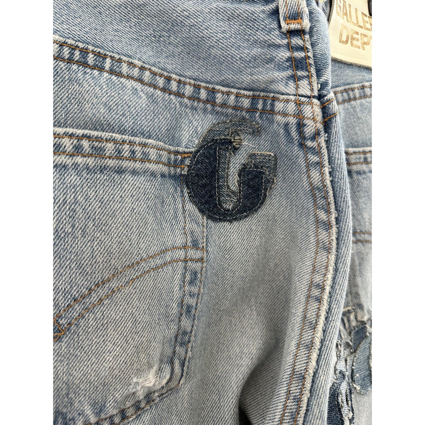 Gallery Dept. G Patch Blue Denim LA Flare