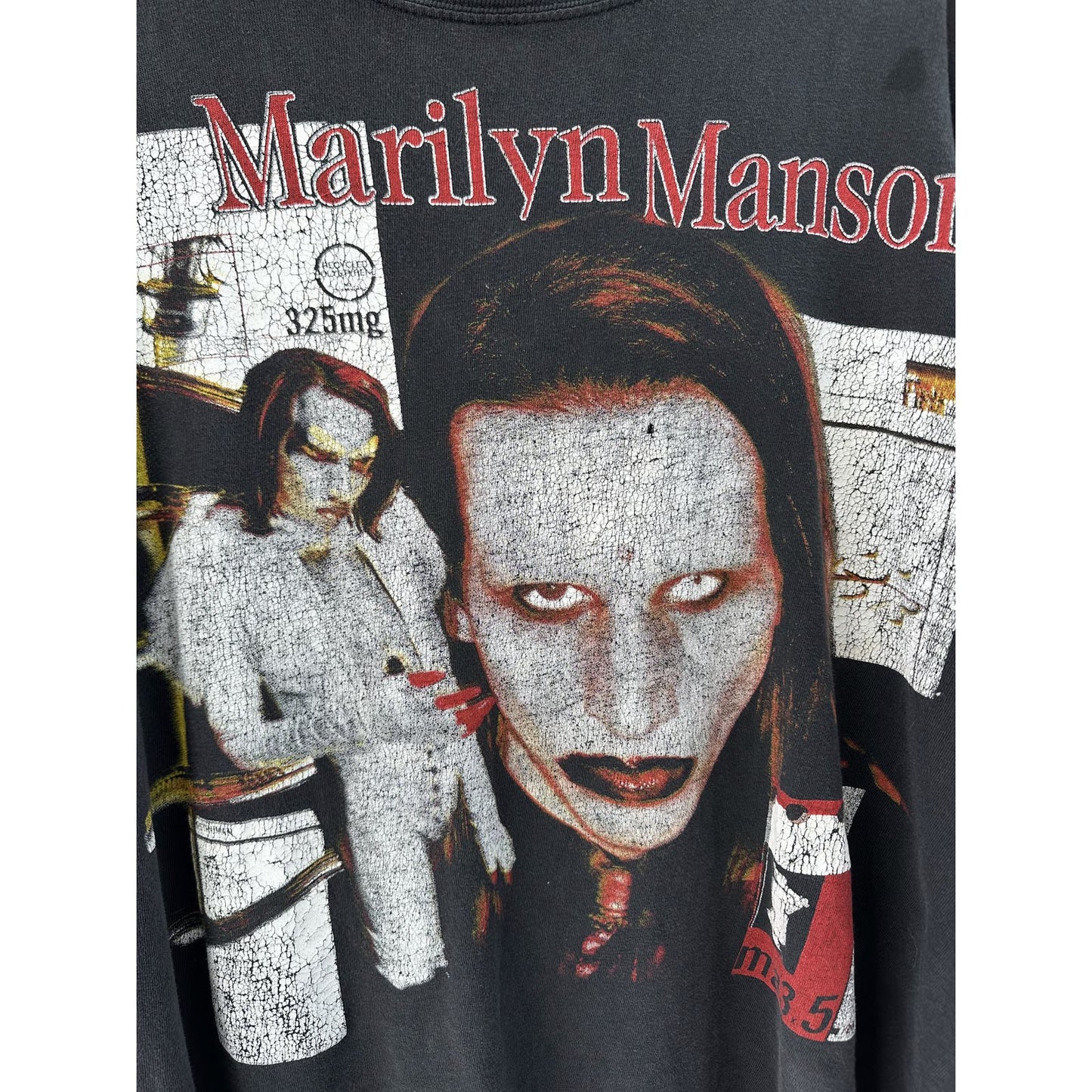 VINTAGE MARILYN MANSON 325 MG COLLAGE TEE