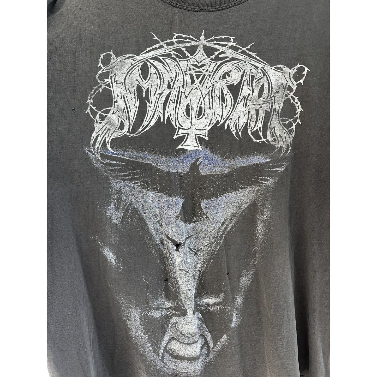 1999/2000 Immortal Nebular Winter Raven Thrashed tee