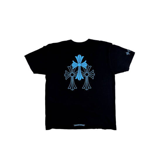 BLUE TRIPLE CROSS TEE CEMETERY XXL