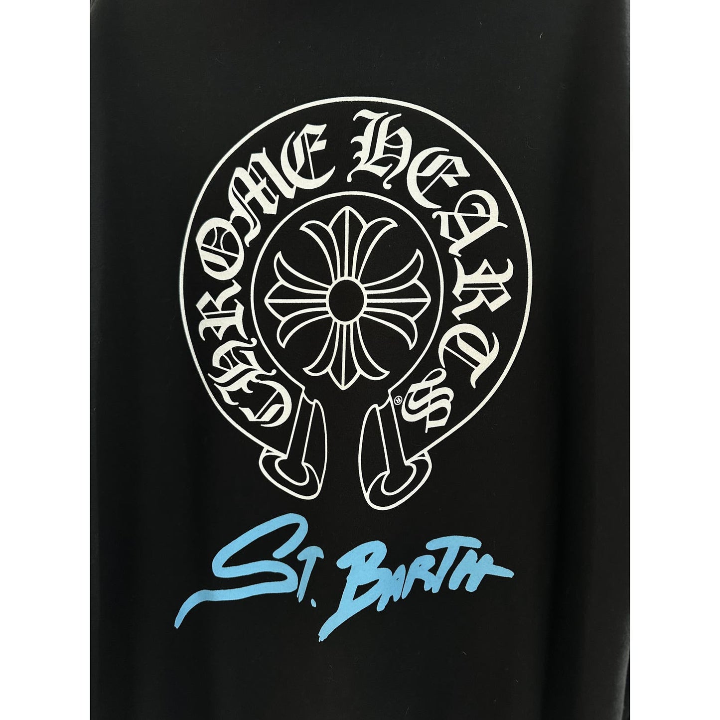 Chrome Hearts St Barth Zip Up Horseshoe Hoodie XL