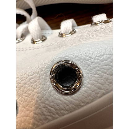 CHROME HEARTS STUDDED WHITE LEATHER CONVERSE DAGGER SIZE 9