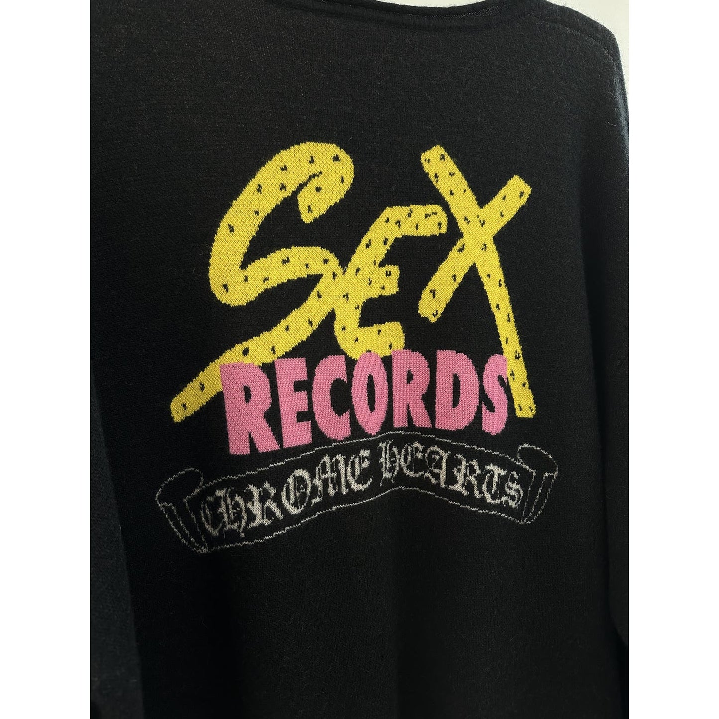 Chrome Hearts Matty Boy Sex Records Cashmere Sweater