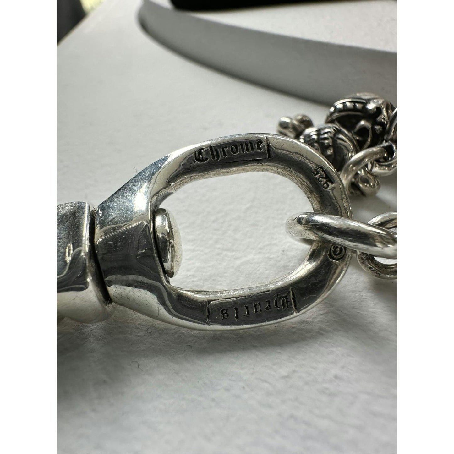 CHROME HEARTS 26 LINK MULTI BALL WALLET CHAIN DOUBLE LOBSTER