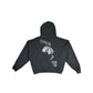 ERD 'RING' HOODIE MOTHER MARY ANGEL FADED GREY