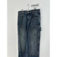 LOUIS VUITTON DENIM MONMOGRAM CARPENTER PANTS