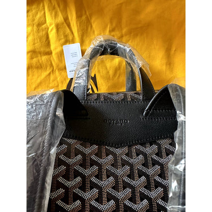 Goyard Cisalpin Backpack Black Leather