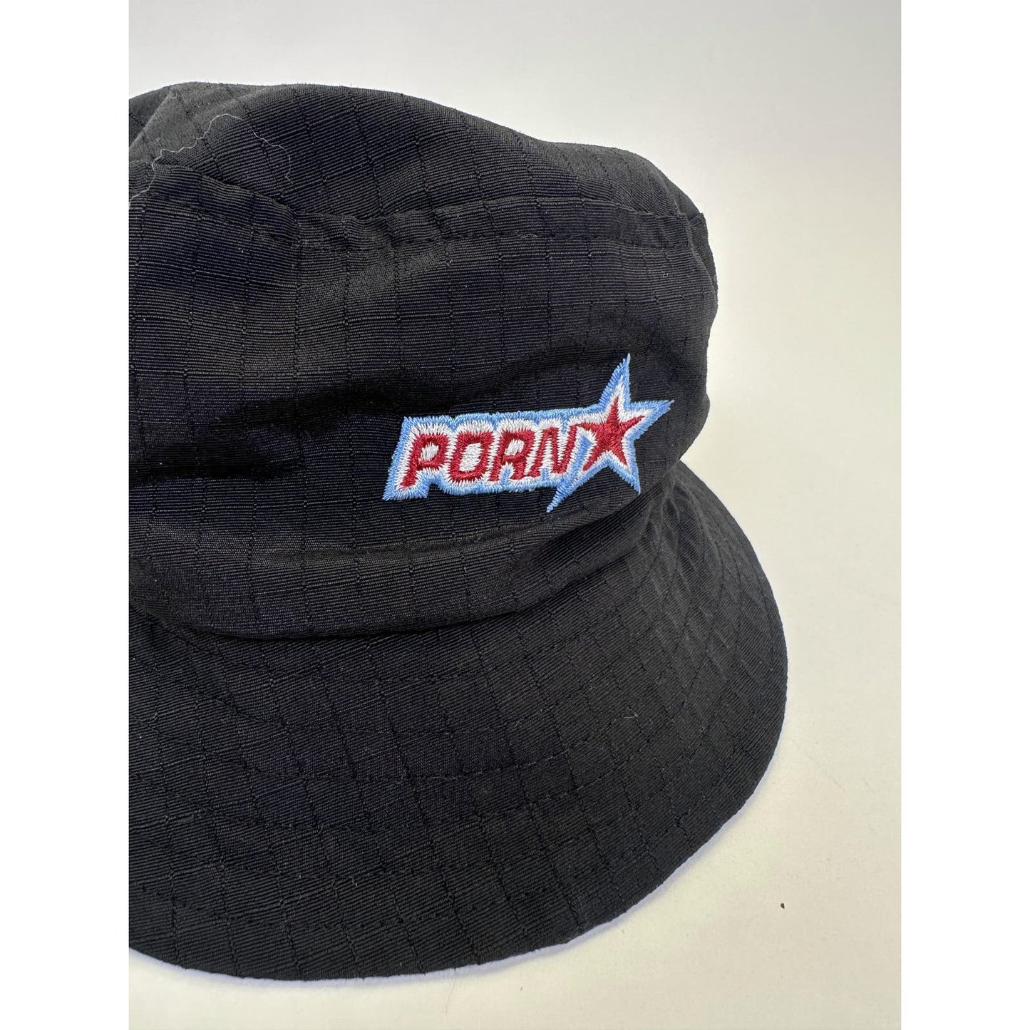 Pornstar Skateboards 90s Vintage Black/Blue Bucket Hat