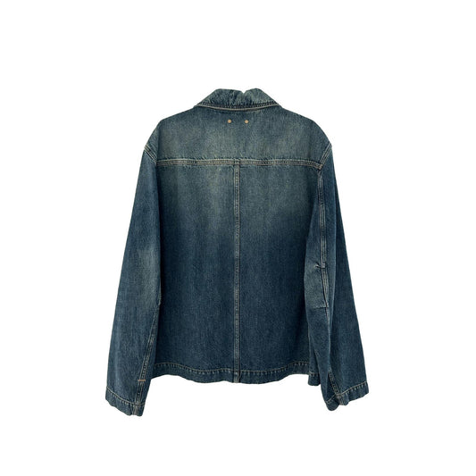 LOUIS VUITTON DENIM MONOGRAM CARPENTER WORK WEAR JACKET