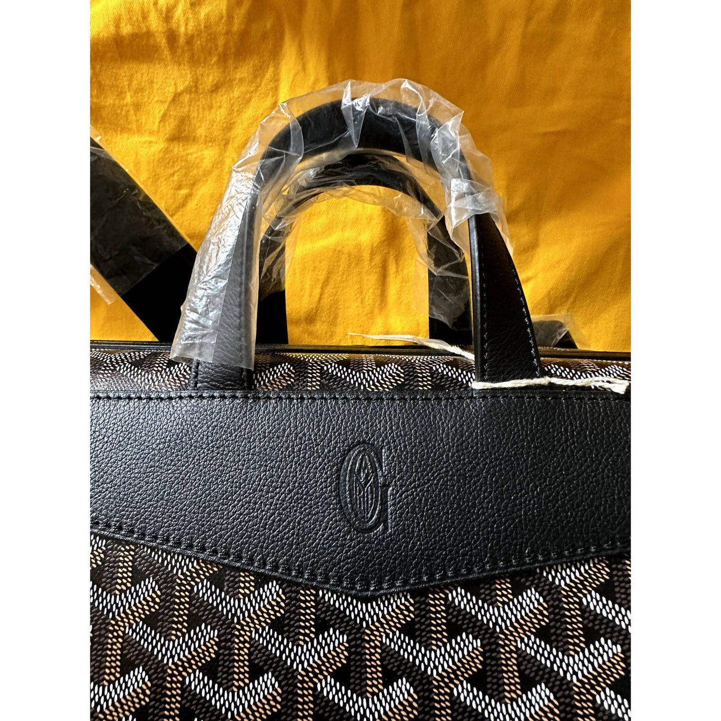 Goyard Cisalpin Backpack Black Leather