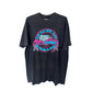 VINTAGE 1997 STURGIS RALLY FADED TEE PINK/BLUE