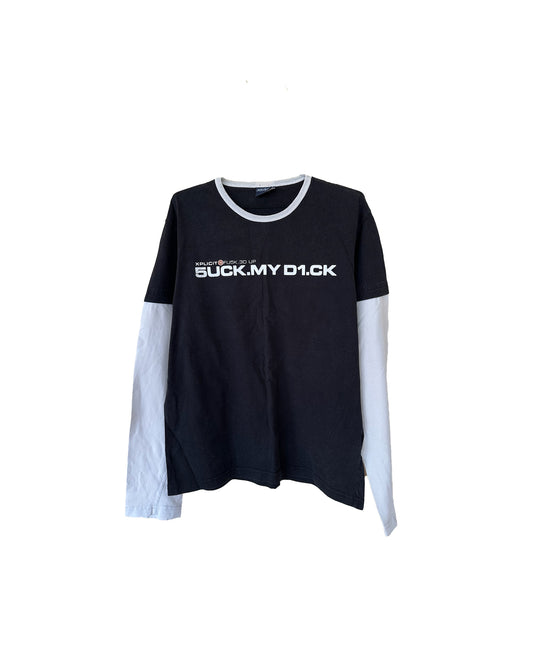 5uck My D1ck Tee Black