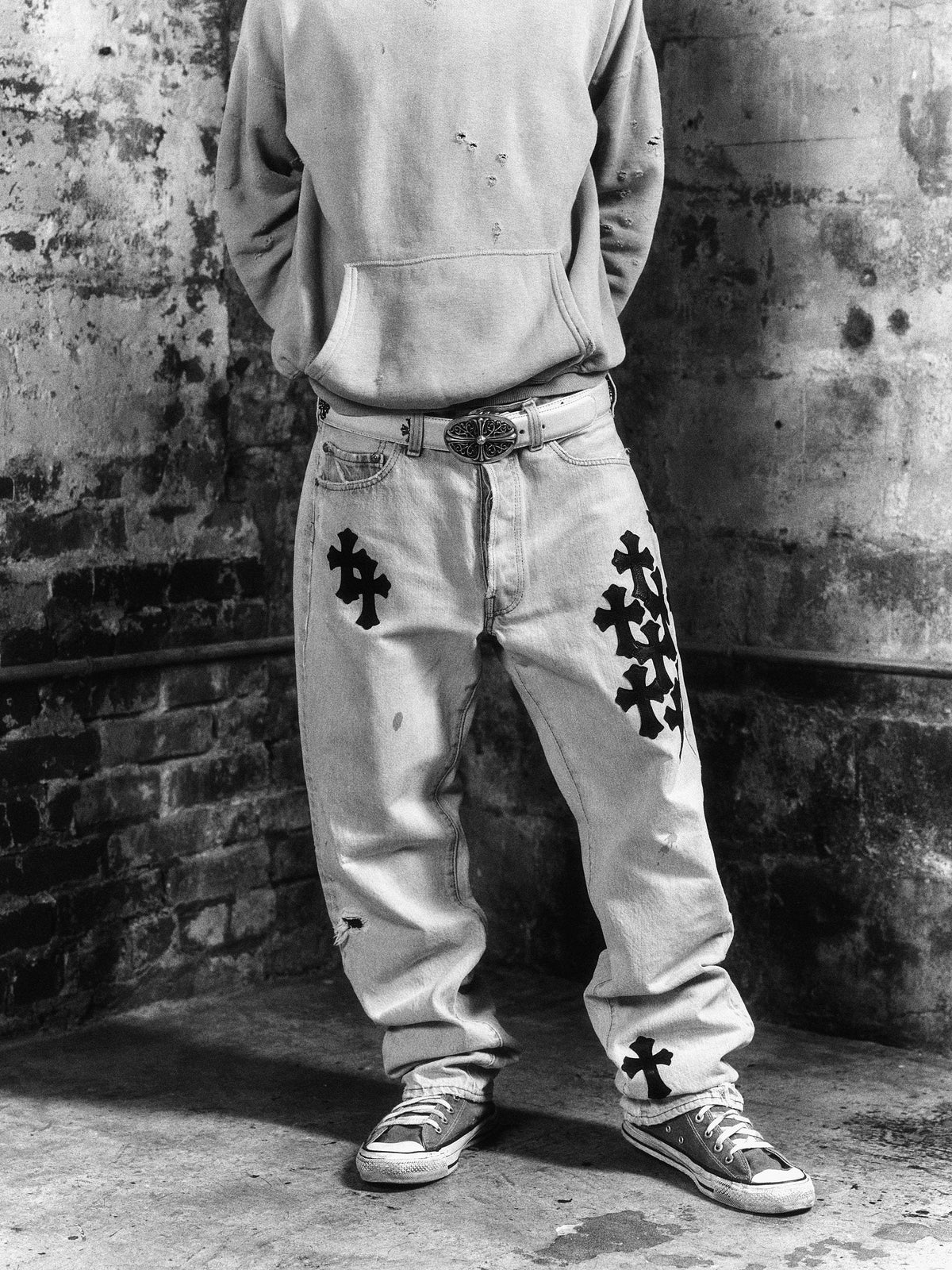 Chrome Hearts Pants & Denim