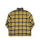 CHROME HEARTS YELLOW PLAID TARTAN LINED FLANNEL 2022 XXL